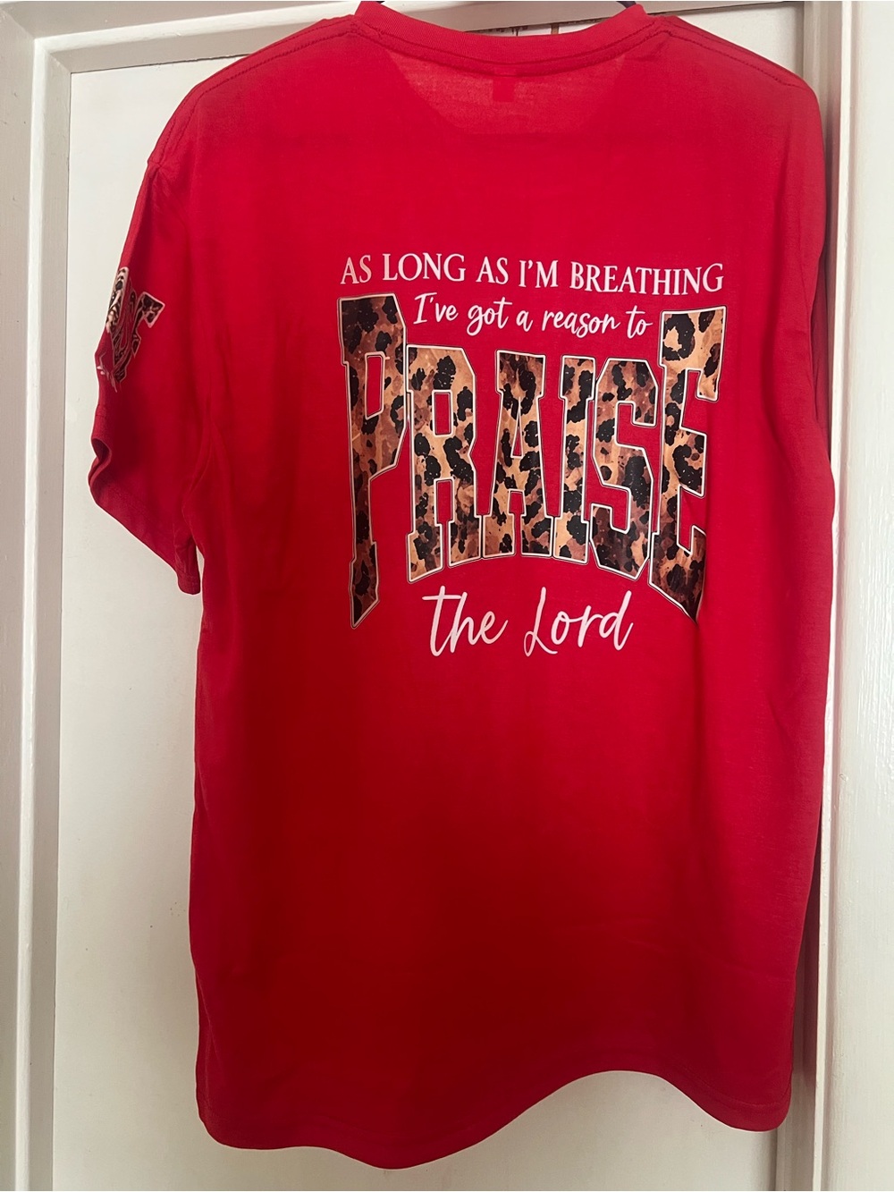 Praise The Lord Graphic Crewneck T-Shirt